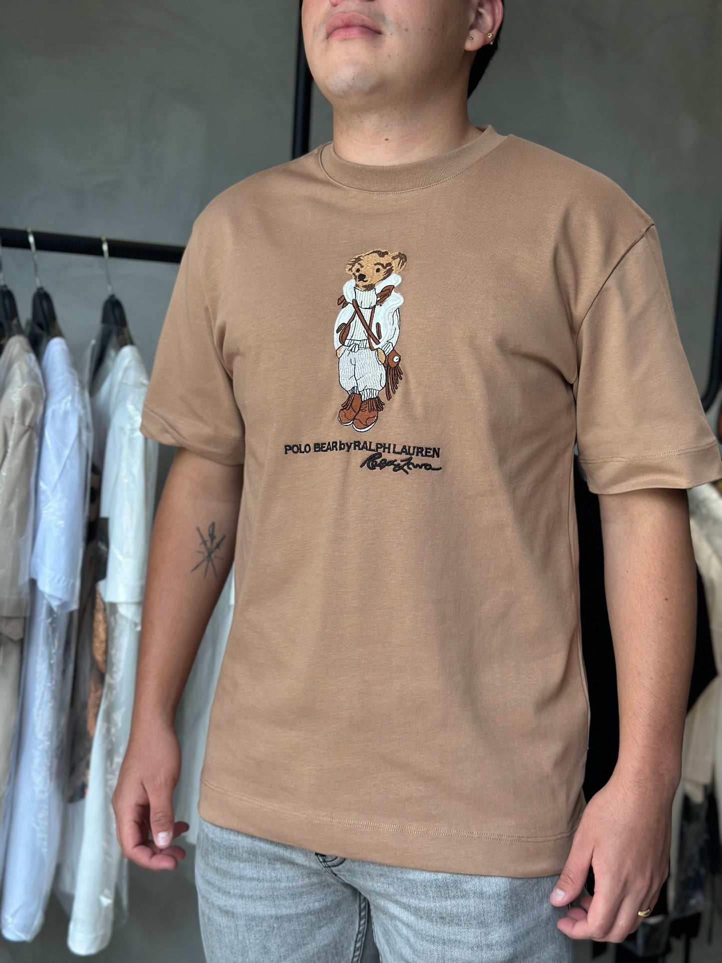 Camiseta Polo Bear By POLO R.L con Diseño Bordado