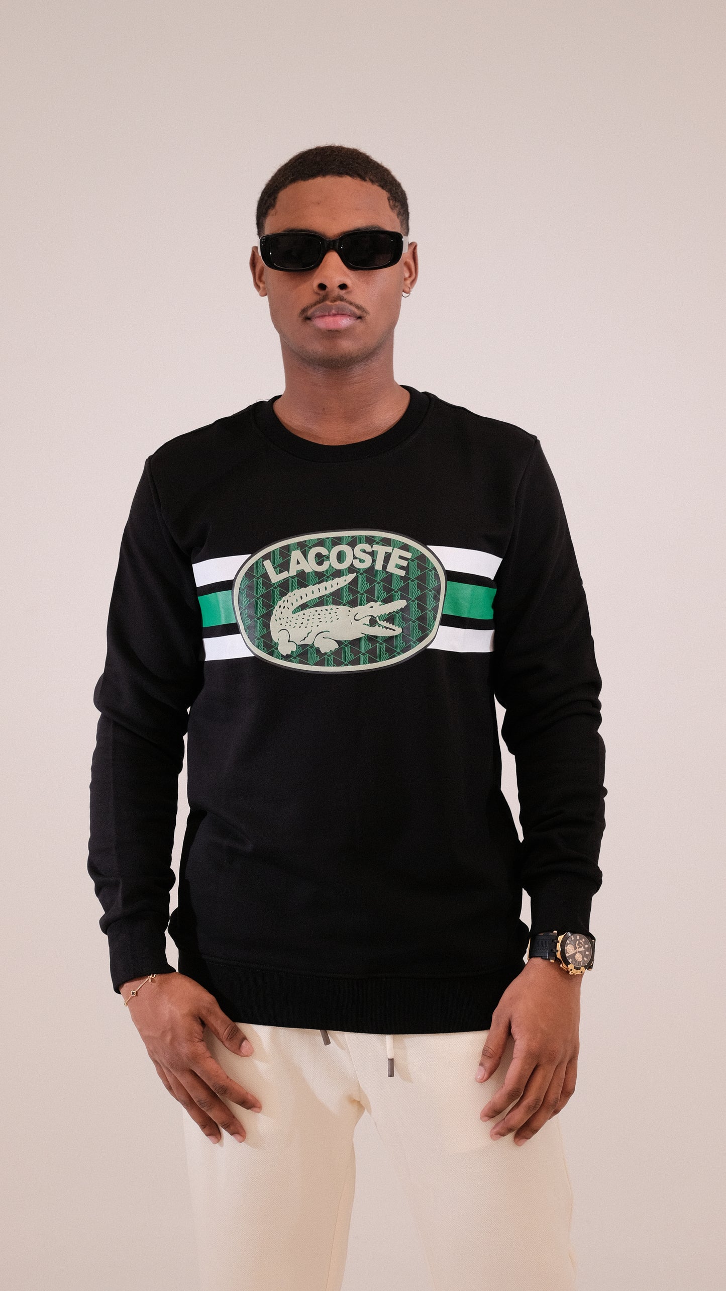Buzo LACOSTE Mega Estampado
