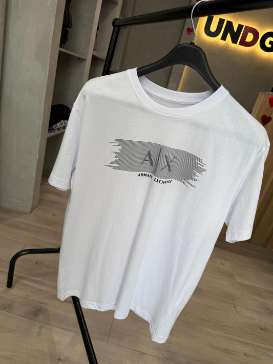 Camiseta ARMANI EXCHANGE con Estampado a Rayas