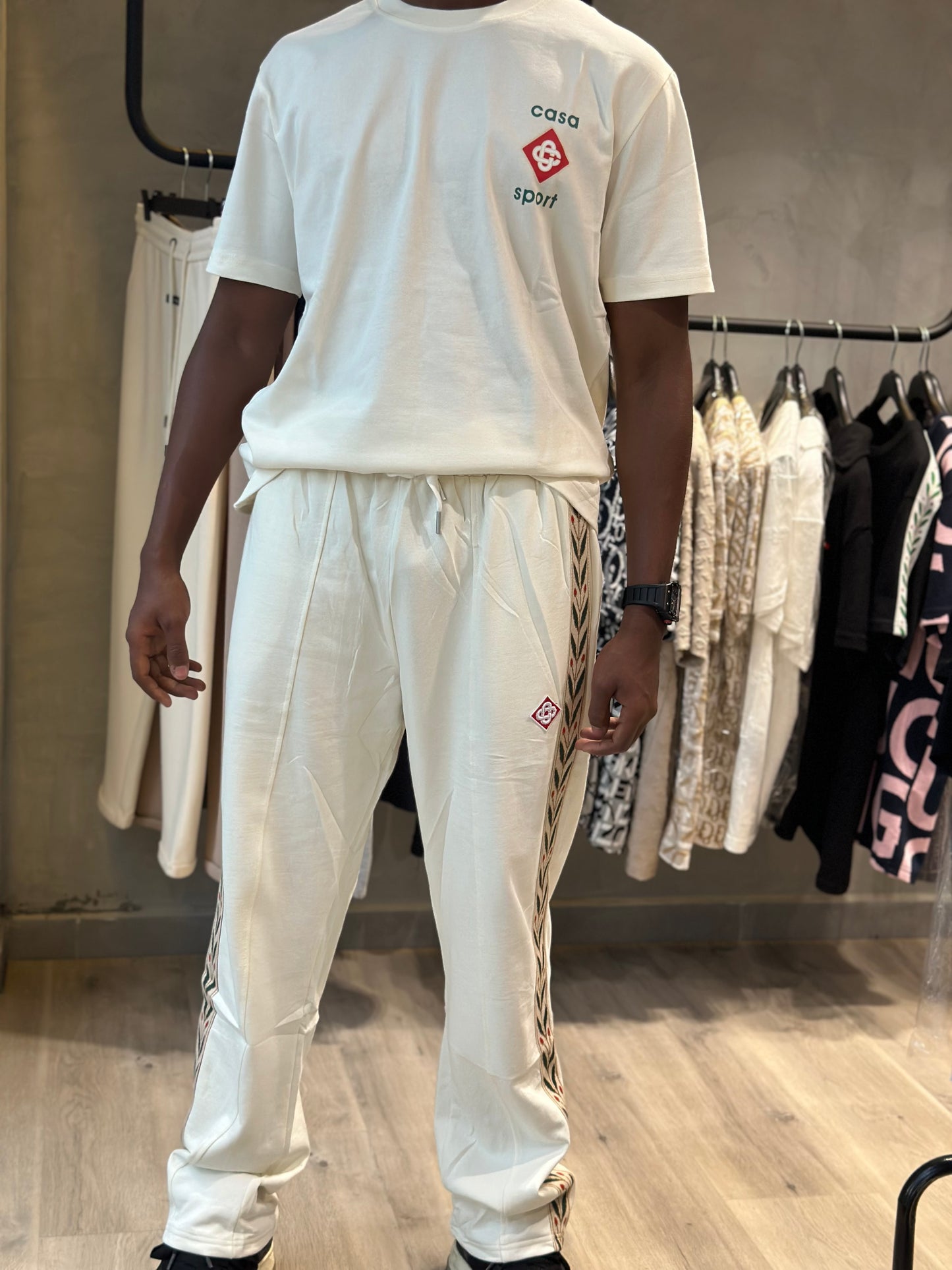 Camiseta CASABLANCA SPORT con Estampado Sencillo