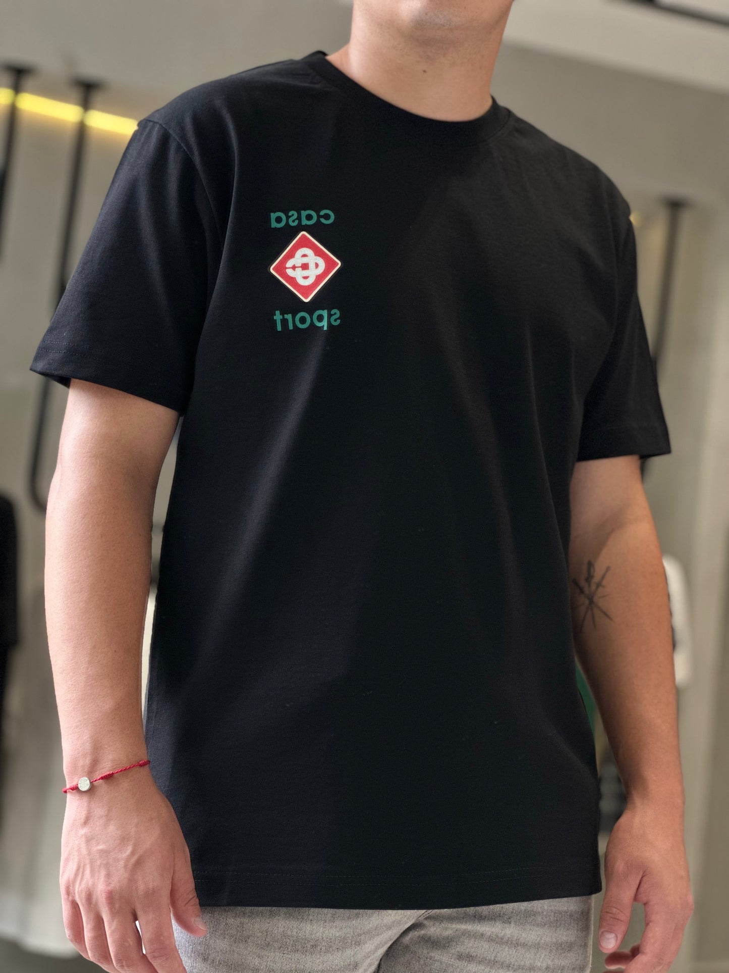 Camiseta CASABLANCA SPORT con Estampado Sencillo