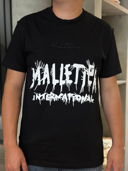 Camiseta LOUIS VUITTON con Estampado en la Espalda y Graffiti Frontal