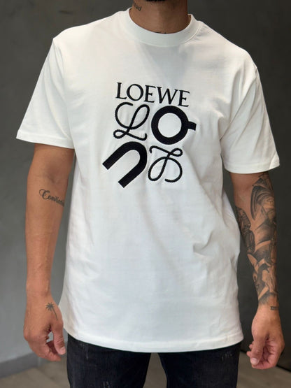 camiseta LOEWE ON Bordado
