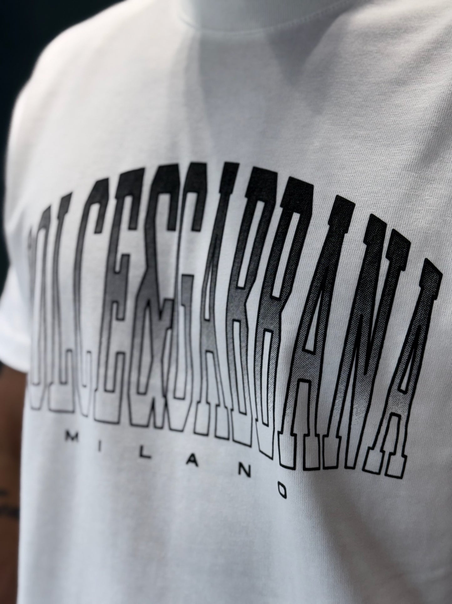 Camiseta DOLCE & GABBANA Estampada con Efecto Degrade