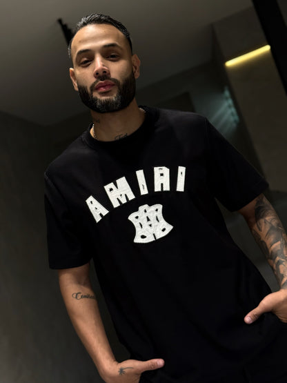 Camiseta AMIRI con Apliques en Tela Jean