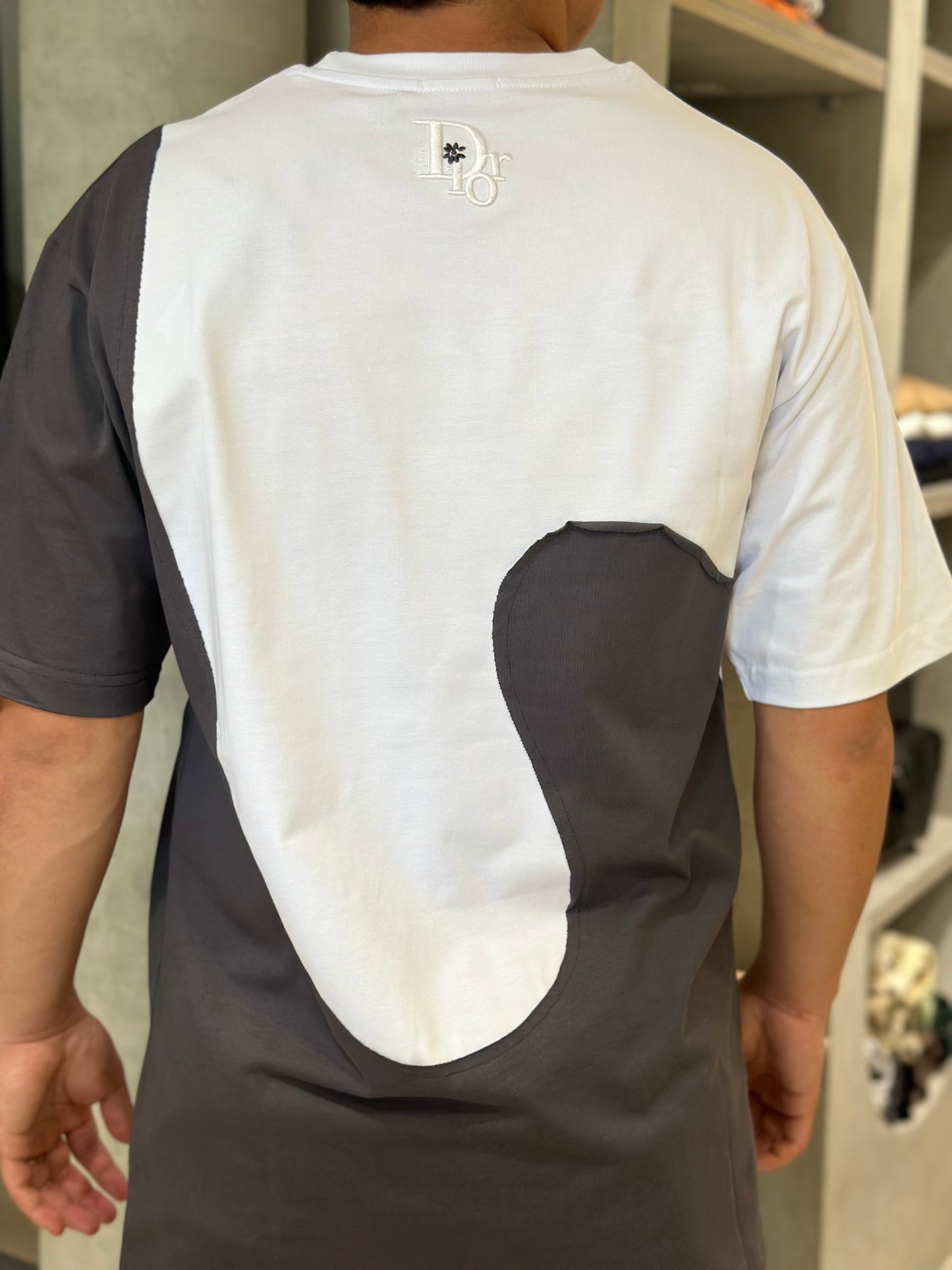 Camiseta DIOR Bicolor en Ola