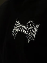 Camiseta LOUIS VUITTON con Aplique en Tela Jean y Bordado