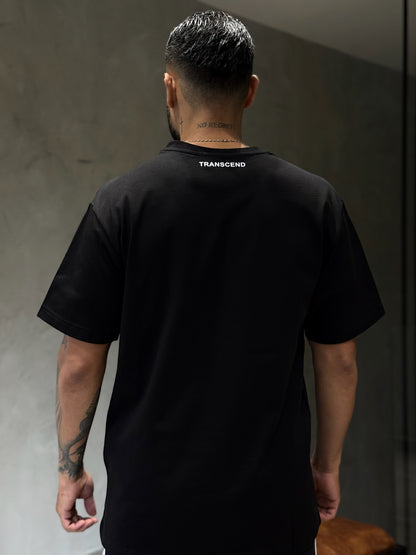 Camiseta BURBERRY con Estampado Tipografía Gótica