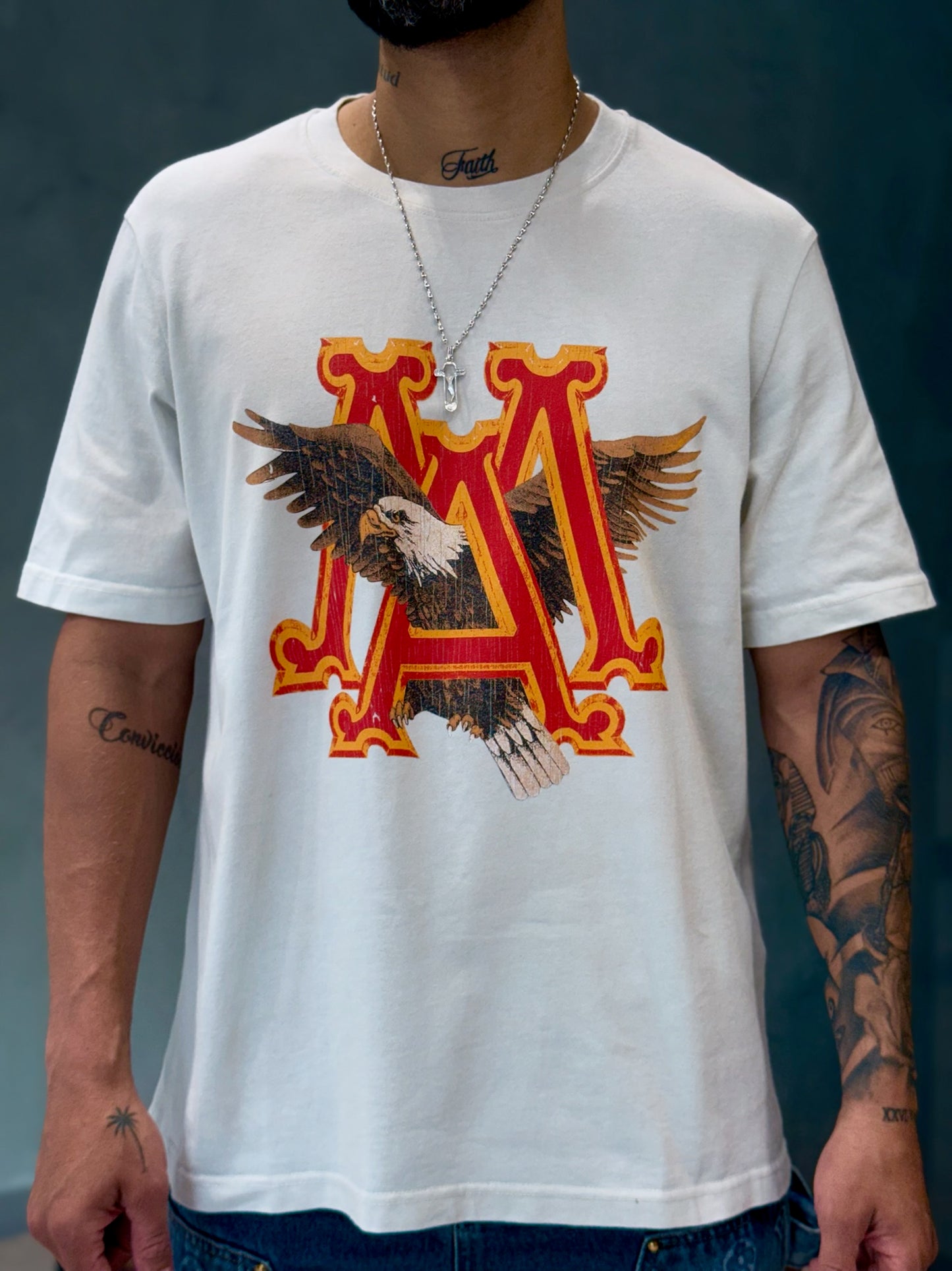 Camiseta AMIRI con Estampado de Águila