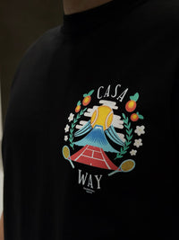 Camiseta CASABLANCA con Estampado de TENIS Frontal y Espalda