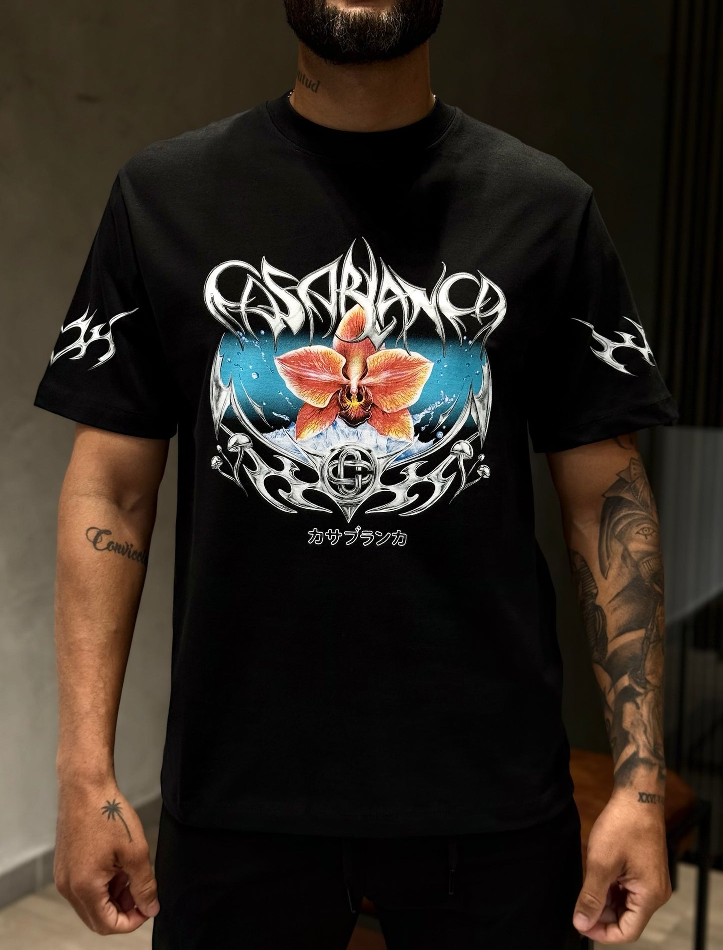 Camiseta CASABLANCA con Estampado Gráfico