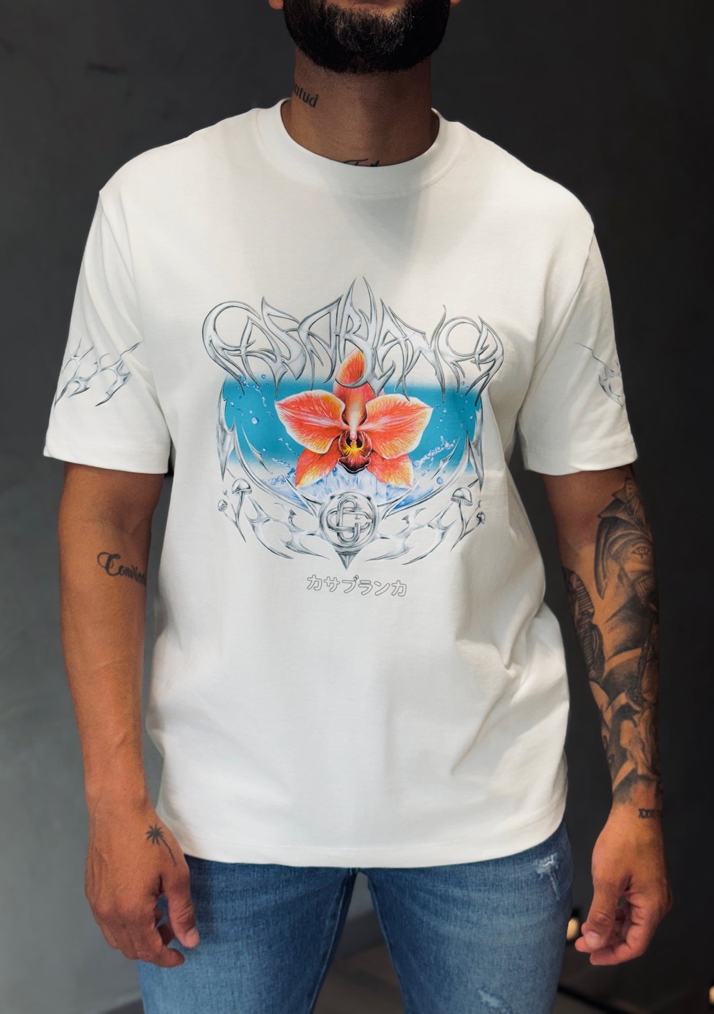 Camiseta CASABLANCA con Estampado Gráfico