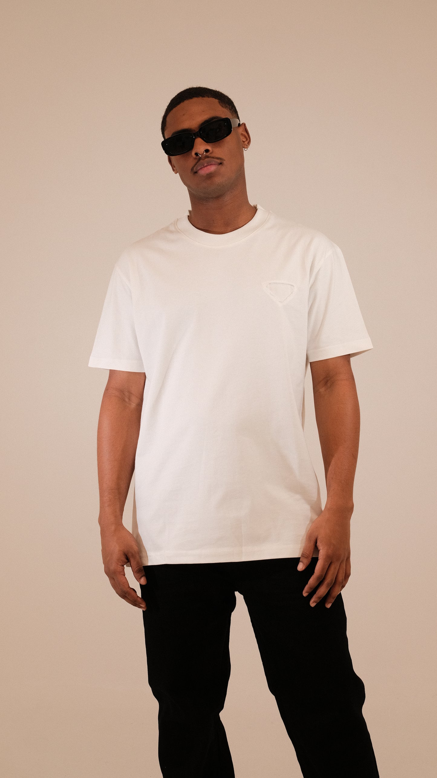 Camiseta PRADA con Espalda Estampada