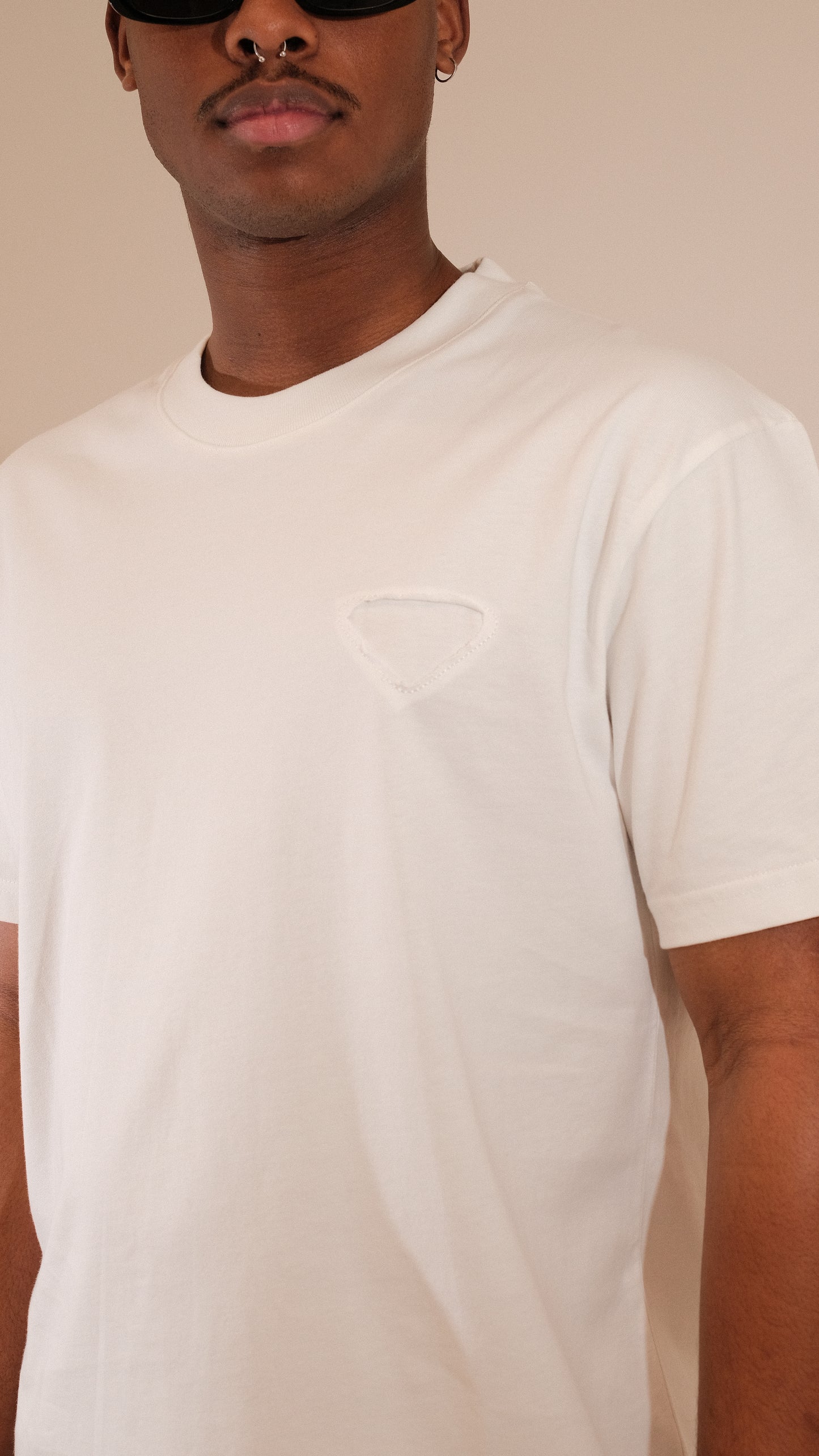 Camiseta PRADA con Espalda Estampada