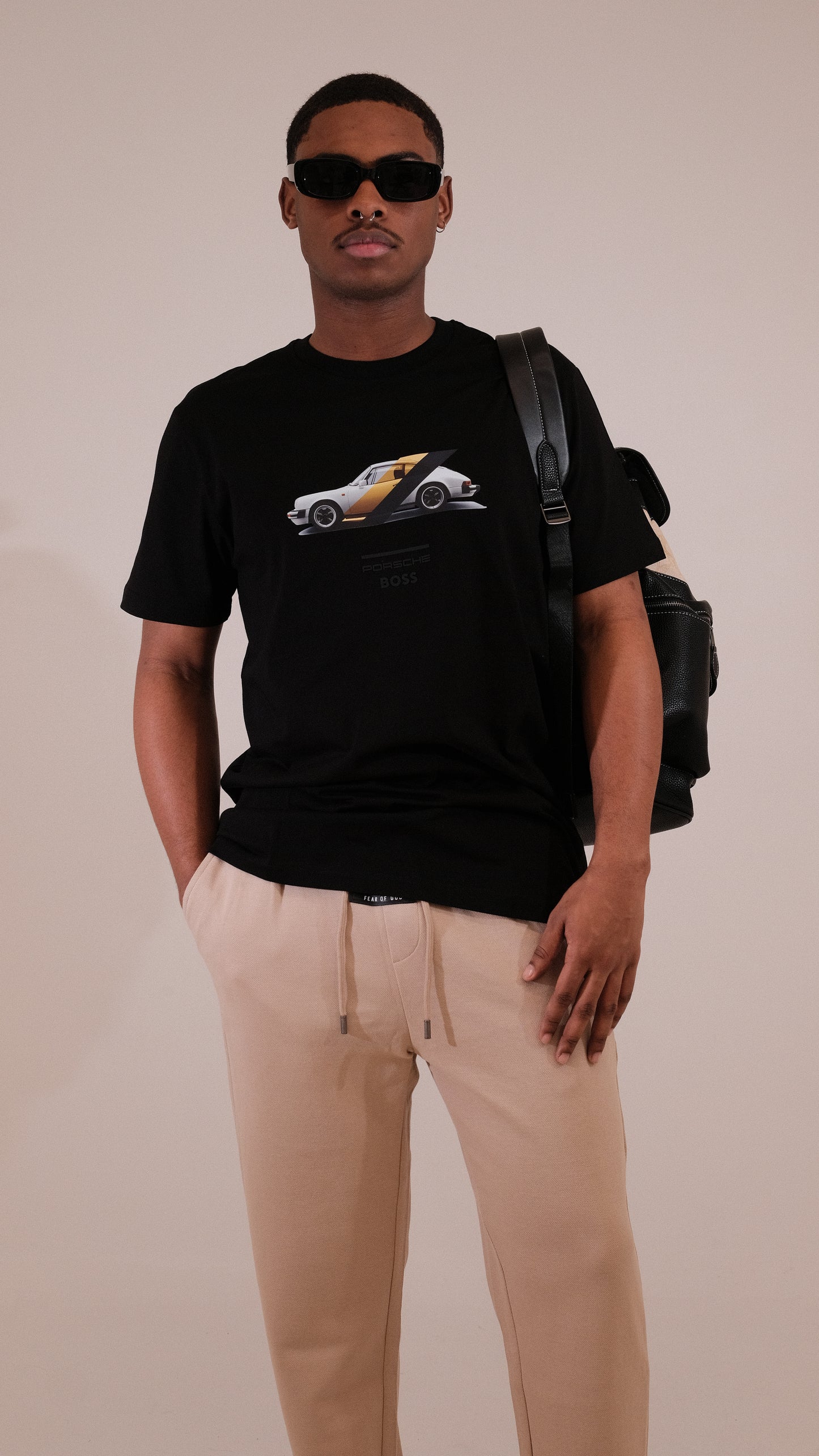 Camiseta PORCHE-BOSS Estampado
