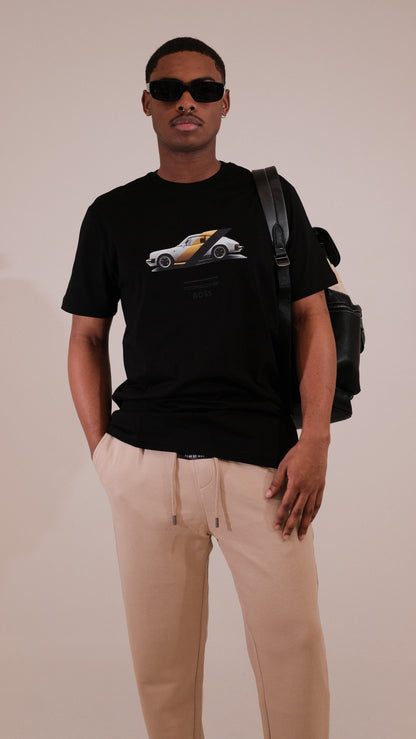 Camiseta PORCHE-BOSS Estampado