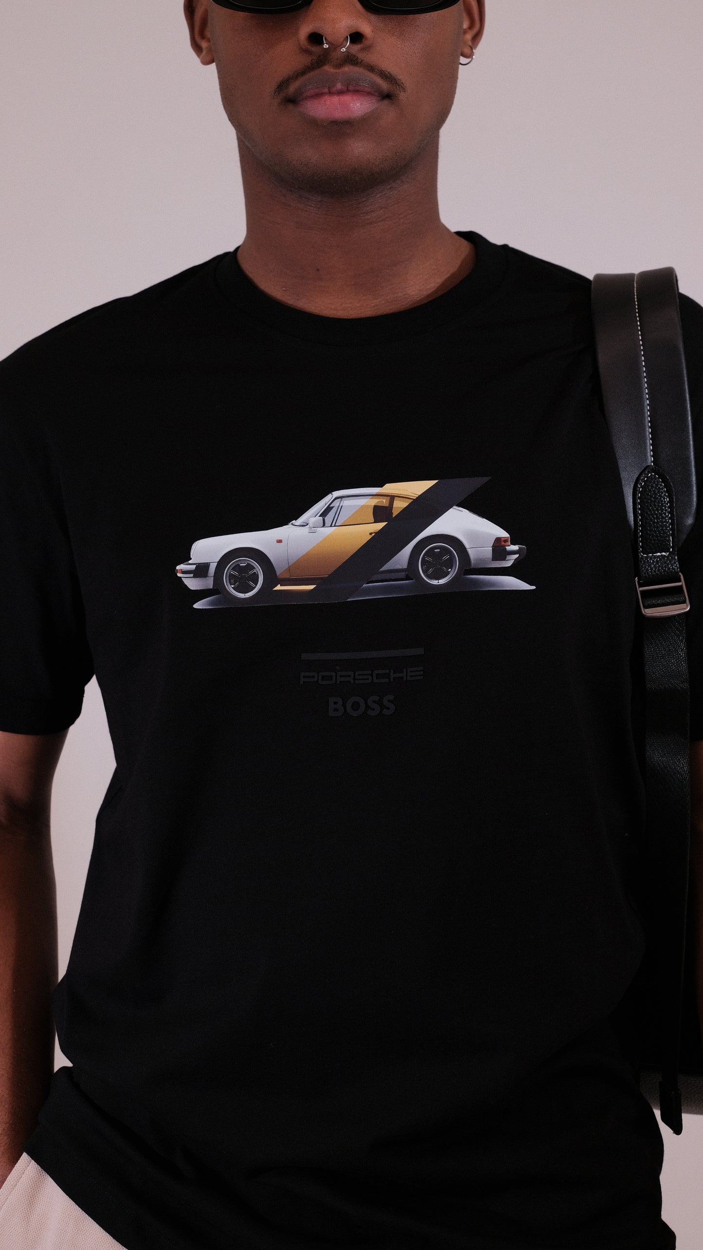 Camiseta PORCHE-BOSS Estampado