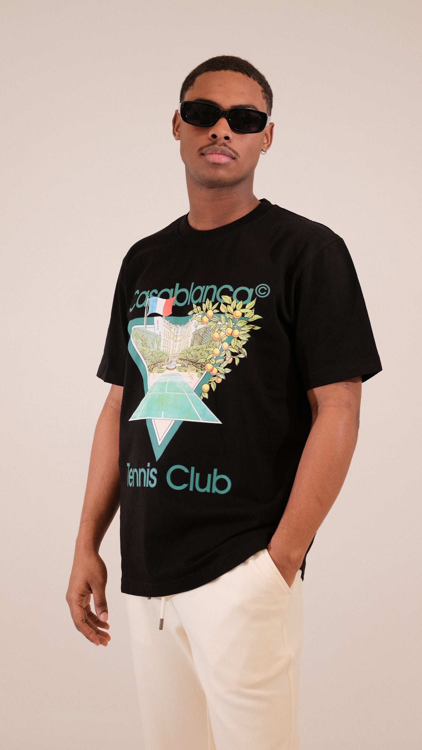 Camiseta CASABLANCA Estampada Tennis Club