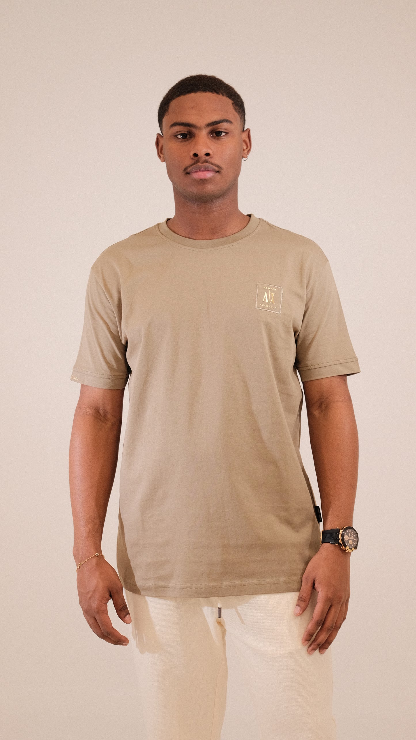 Camiseta ARMANI EXCHANGE Logo en Aplique
