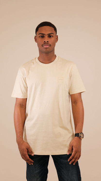 Camiseta BOSS  Cuello Tejido