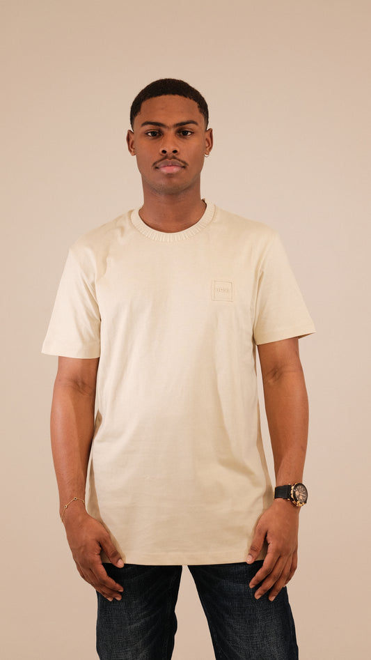 Camiseta BOSS  Cuello Tejido