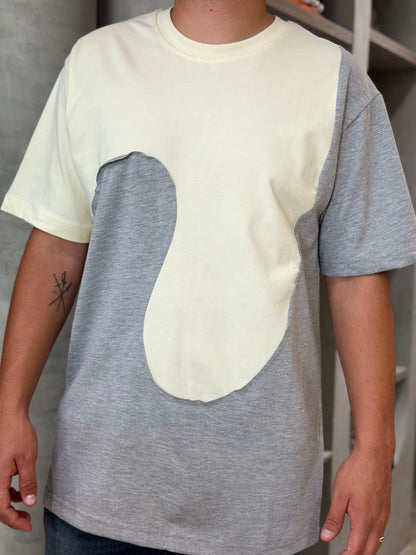 Camiseta DIOR Bicolor en Ola